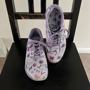 Ladies NoBull floral trainers 8.5 great condition